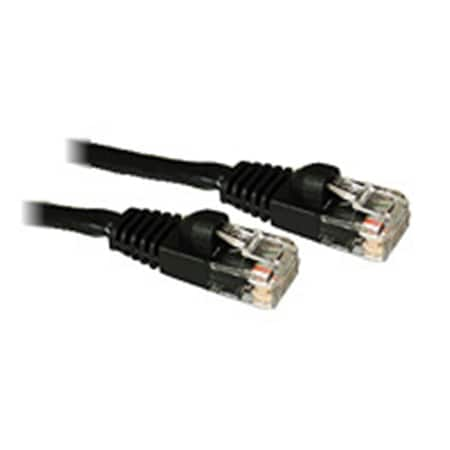 3ft Cat5E 350 MHz Snagless Patch Cable - Black